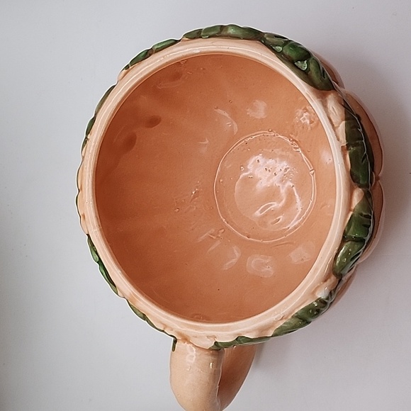 Vintage Ceramic Vegetable Soup Mugs 4 Count 6.25" X 3.75" - Picture 6 of 16